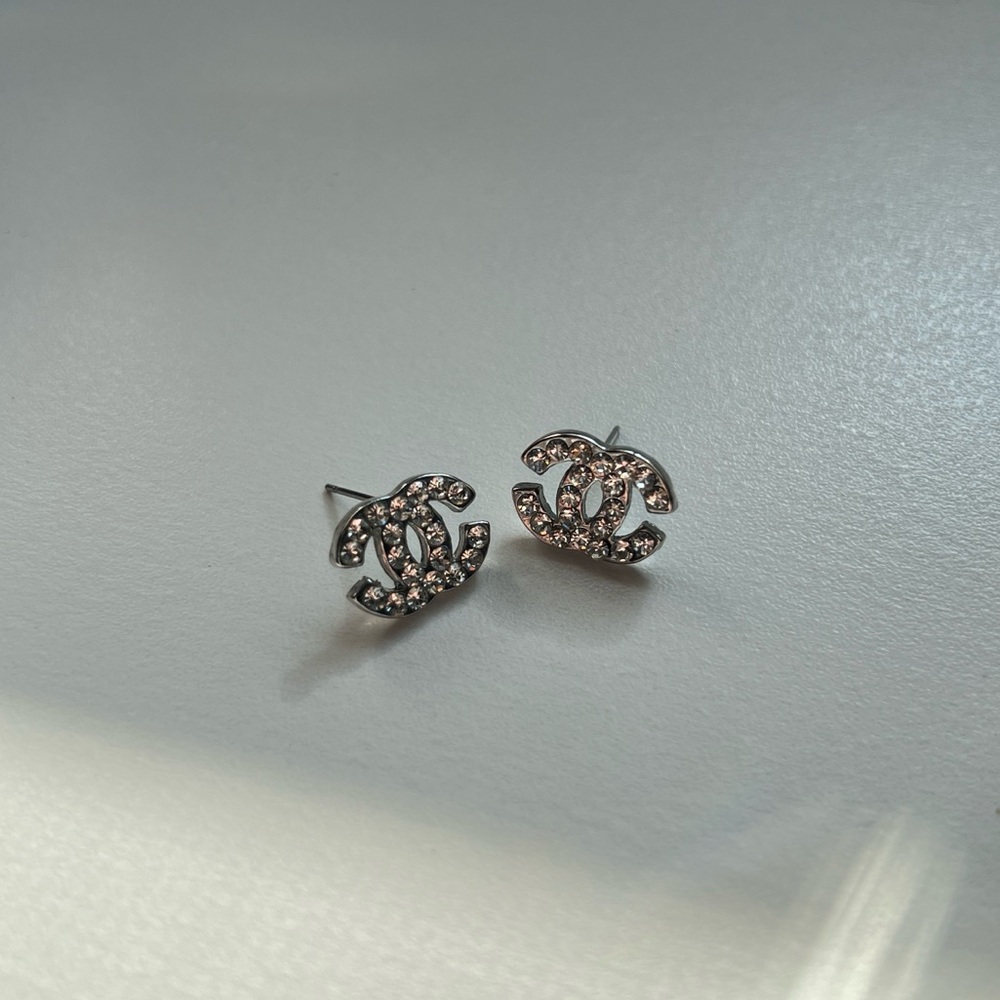Elegant Silver Stud Earrings